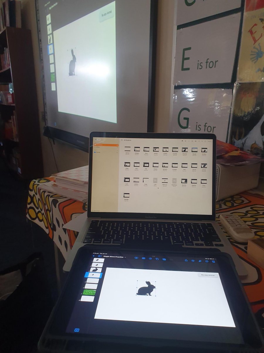 Apple Classroom is more than a monitoring tool. Our teachers can seemingly move between Mac and iPad using classroom to monitor workflow, share resources and celebrate students' work. <a href="/AppleEDU/">Apple Education</a> #Classroom #WATechTalk