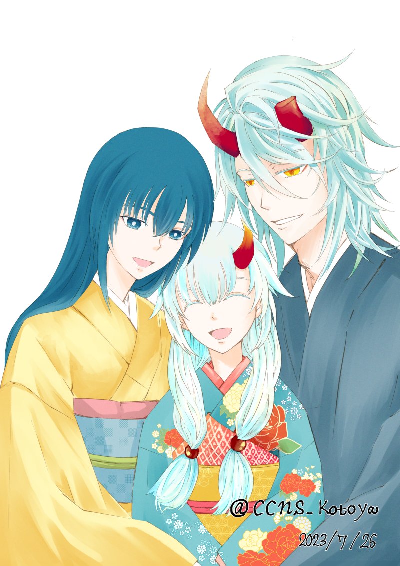 「鬼の子 #創作イラスト」|ここなし⛩️新譜楽しみのイラスト