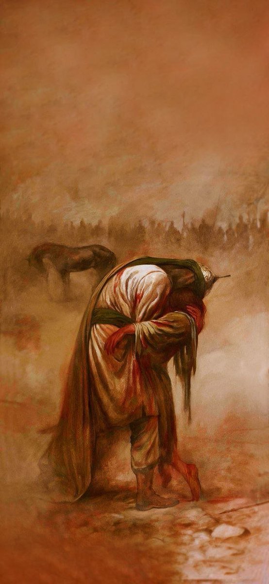 HopeSocialFound's tweet photo. عندما أُصيبَ القاسم في أرض المعركة نادى: يا عم أدركني، فأتاهُ الحسينُ مسرعا فقال وهو يحتضن القاسم بين يديه:
"يعزُّ والله على عمك أن تدعوهُ فلا يجيبك، أو يجيبك فلا يعينك، أو يعينك فلا يُغني عنك، بُعداً لقومٍ قتلوكَ، هذا يومٌ كثُرَ واترُهُ وقلَّ ناصرُه".
#القاسم #القاسم_بن_الحسن https://t.co/ZTdOxr1nrQ