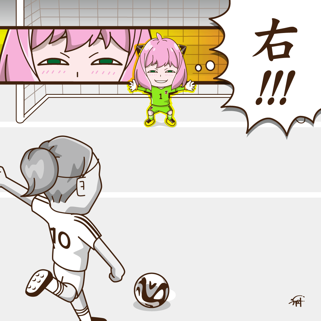 なでしこジャパンに入って無敵のゴールキーパーになるアーニャ。

#なでしこジャパン #コスタリカ 