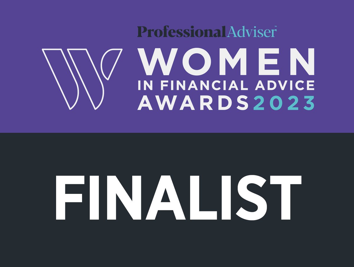 We're delighted that Sarah Roughsedge is named a Finalist in the Professional Adviser Women in Financial Advice Awards 2023. Congrats to all those shortlisted, and best of luck! It's wonderful to see so many inspiring women pushing financial planning forward.

#WIFA2023