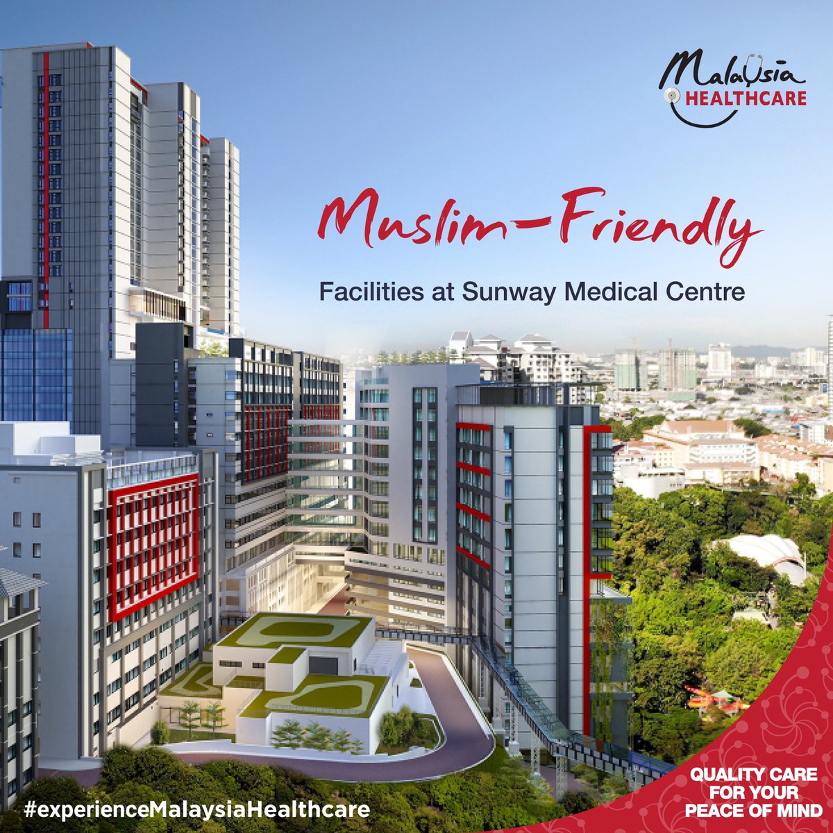 mhtcmalaysia's tweet image. From prayer rooms equipped with proper ablution facilities to a halal certified cafeteria for the Muslim community, @SunwayMedical is committed to creating an environment where people from all backgrounds are valued and respected.

#experienceMalaysiaHealthcare #muslimfriendly