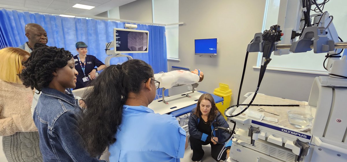 The team is off to a good start on the Multi-level GI Bleed course today.   The course brings together endoscopists and nurses, learning and upskilling as a team. Delegates are from Bolton and Stockport today