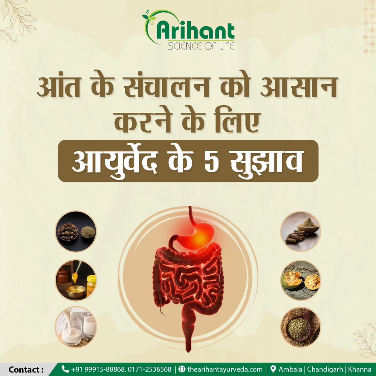 Arihantscience's tweet photo. आंत के संचालन को सुखद बनाएं आयुर्वेद के ये 5 सुझाव। 

अधिक जानकारी के लिए कृपया संपर्क करें।
0171-2536568, 99915-88868

#Arihant #arihantscienceoflife #healthystomach #आयुर्वेद #आंतकीस्वास्थ्य #प्राकृतिकचिकित्सा #आरोग्य #हेल्थीलाइफस्टाइल https://t.co/10UvDZRHFn
