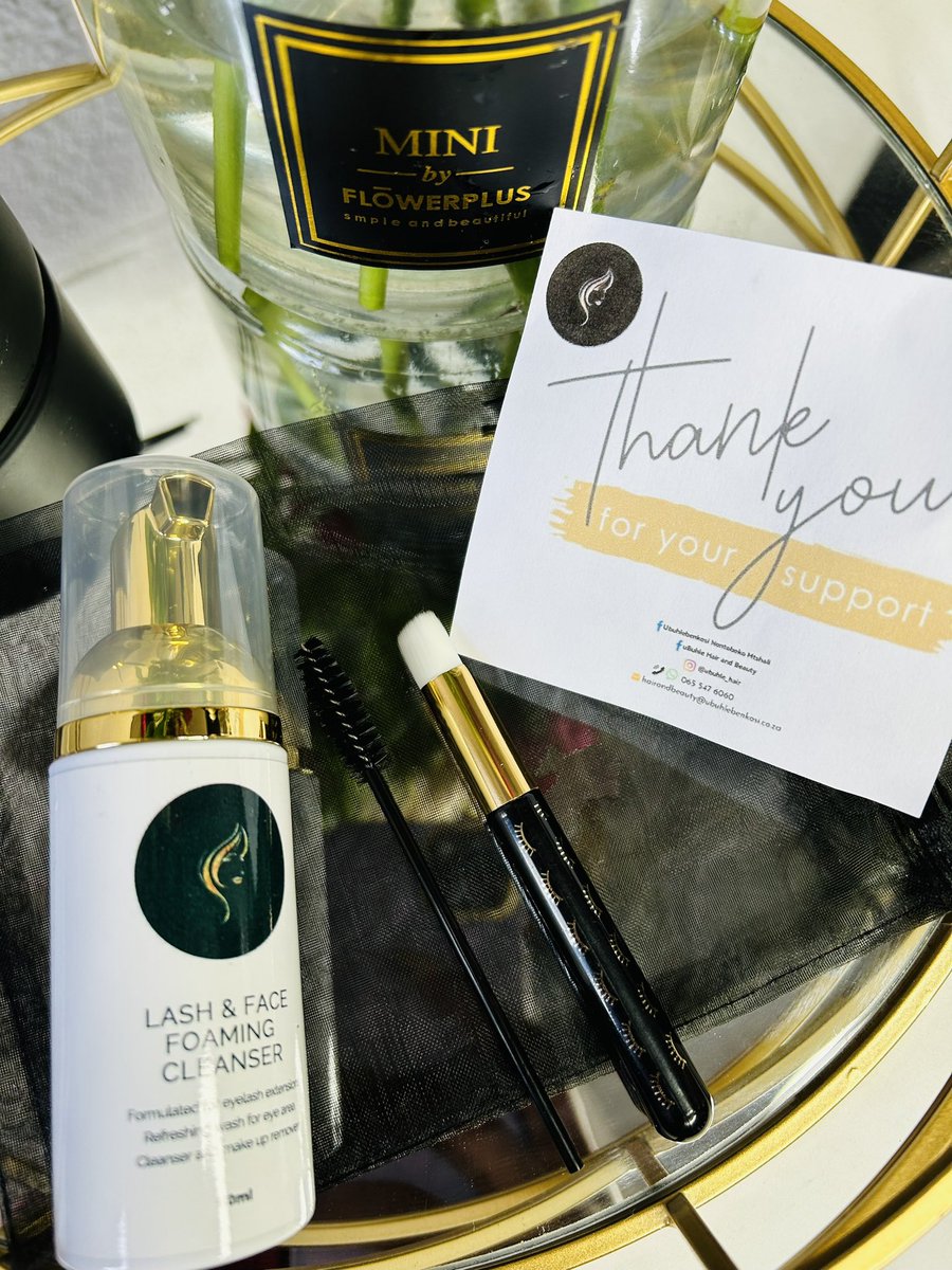 beko_parker's tweet image. Did you know that you need to clean your lashes to avoid any dirt from building up, that can cause an infection?
Our lash cleansing kit is available for R250, free delivery around Witbank, Phola and Ogies.WhatsApp 0655476060 to place your order ❤️  #lashkit #cleanser #ubuhleglam