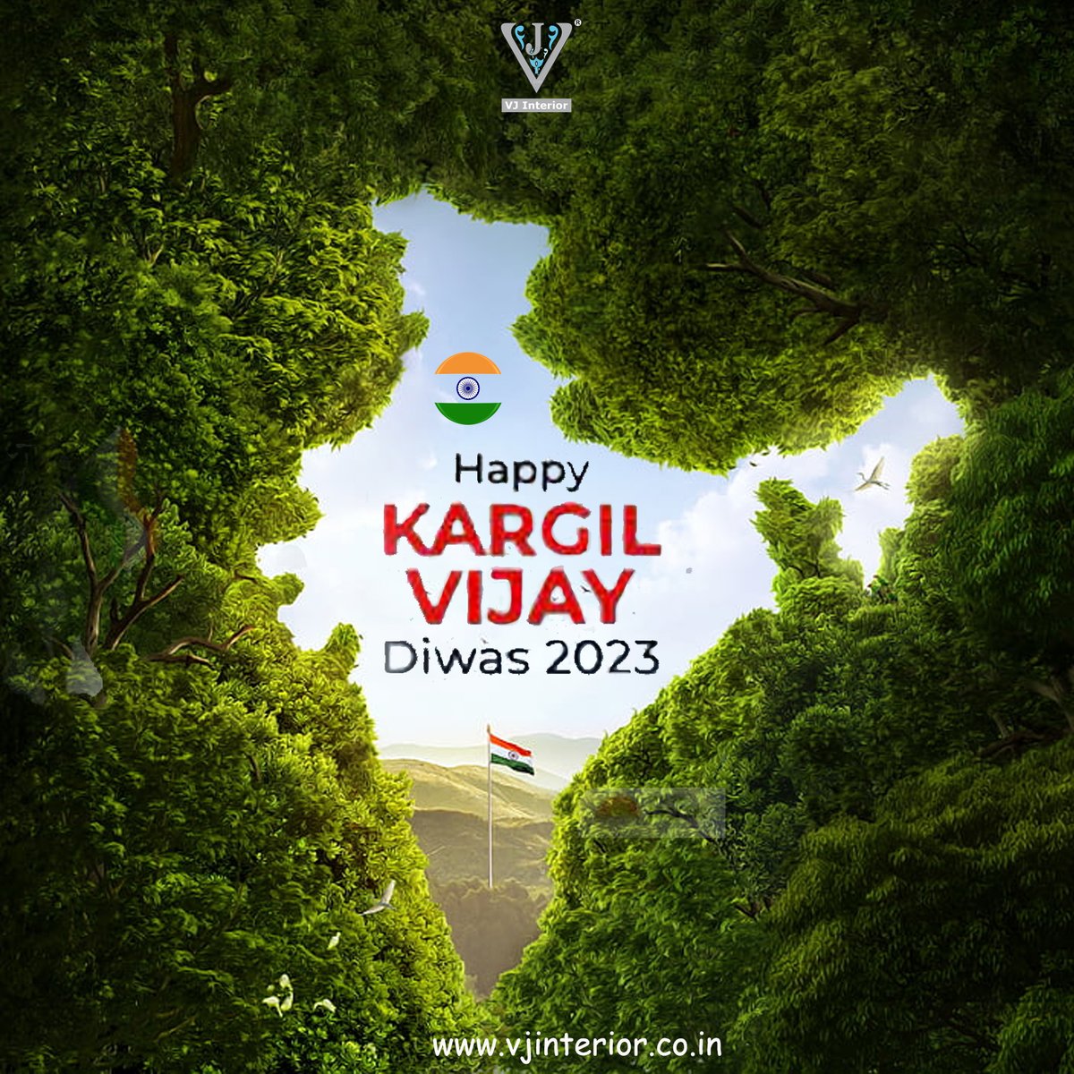 vjinterior's tweet photo. Happy Kargil Vijay Diwas! The victory of Kargil stands as a testament to our dedication and valour to the armed forces. #KargilVijayDiwas

#IndianArmy #JaiHind #INDIA #indianforce #kargil  #kargilwar #indian #vandematram #indianflag #indianarmyfans #uri #iloveindia #crpfjawans https://t.co/KUQ4LeGT7D