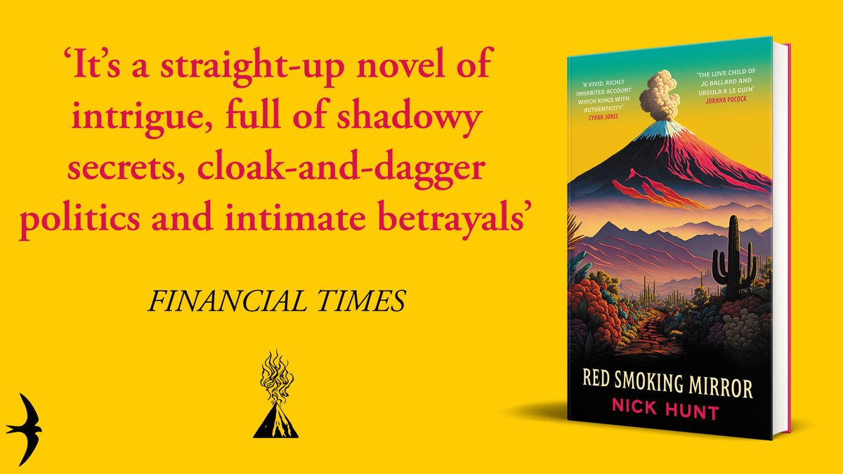 _SwiftPress's tweet photo. #RedSmokingMirror by @underscrutiny is 'a straight-up novel of intrigue, full of shadowy secrets, cloak-and-dagger politics and intimate betrayals' @FT π
Find out more: https://t.co/SVtzxL4EYz https://t.co/DR1Vn7jcgy