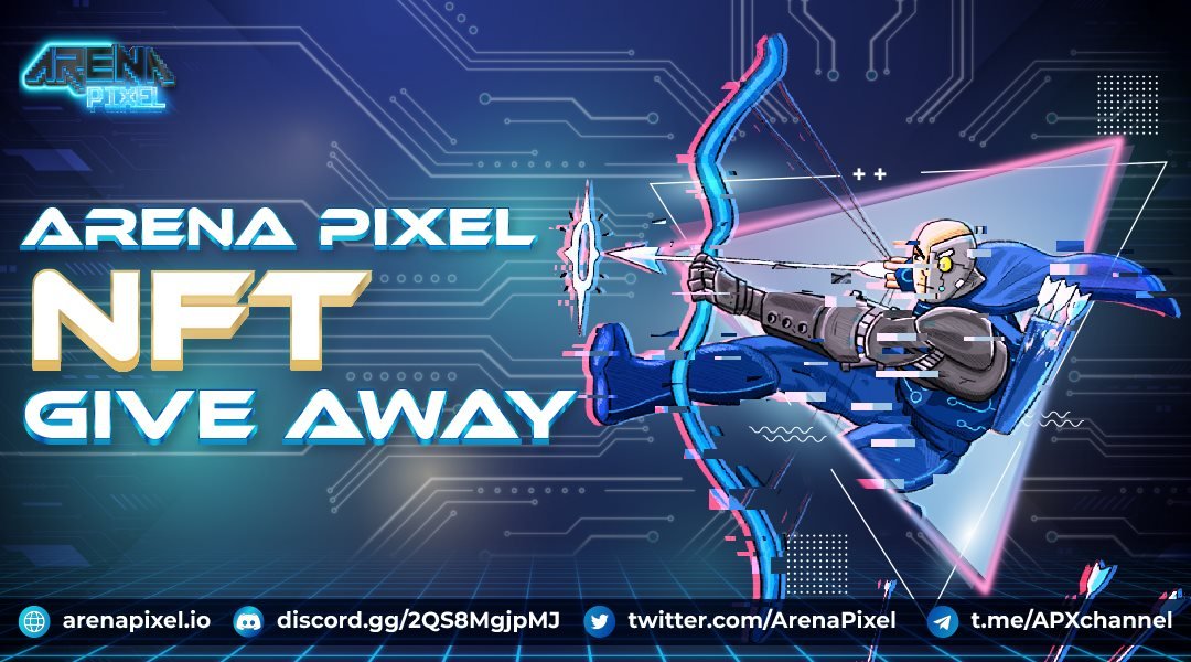 ArenaPixel's tweet photo. 😍Events day by day: NFT Giveaway

🏐Lucky members will receive NFT 

🪩Join discord: https://t.co/C6Wp3jr8bU

➡️Go to Mini-games on Discord (https://t.co/C6Wp3jr8bU) ➡️Click 🎉 on GiveawayBot

🟢End: 9 UTC - July 27th 

👑Reward: NFT hero and attack weapon for 3 random members https://t.co/6lfBvelhBX