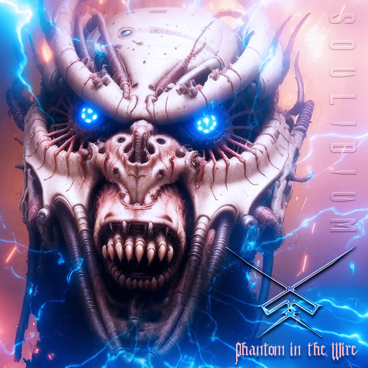 soulidium's tweet photo. SOULIDIUM Singer –Michael McKnight, Drummer Danny Cayocca, Guitarist Jerry “Shadow” Morte, &amp; Bassist Ilyn Nathaniel have reunited to bring you their first new single along with a AI fueled concept music video Phantom in the Wire https://t.co/hIe5xrzidm #metal #musictwitter https://t.co/3Ule1UmroC