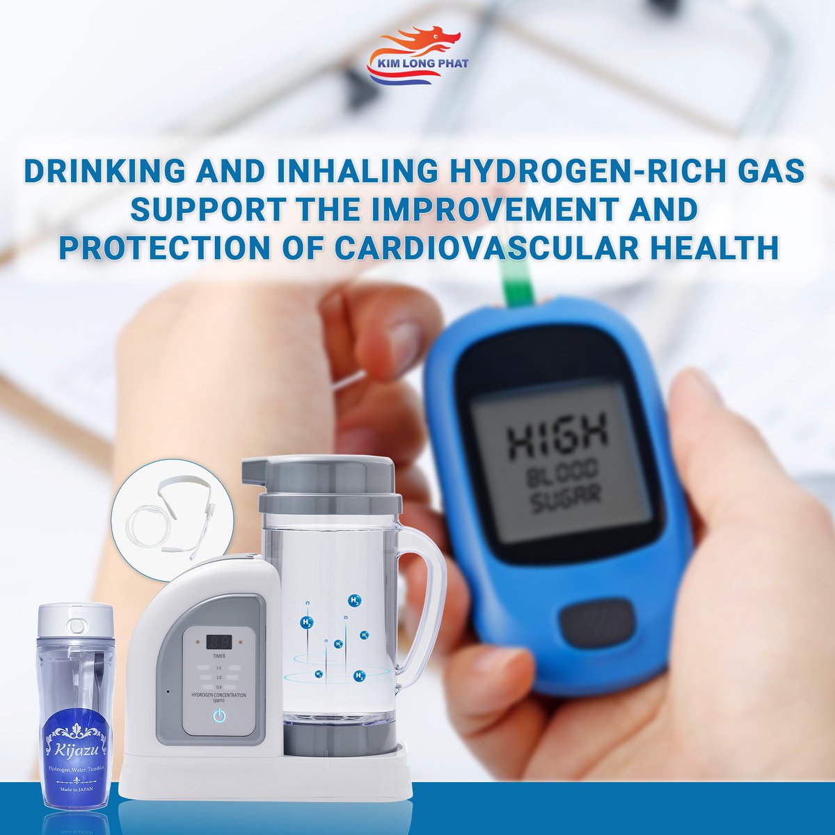 KimLongPhatCorp's tweet photo. ✨Hydrogen-rich water supports the effective improvement of conditions in type 2 diabetes.✨
🤝To learn more about Lourdes Hydrofix (Superior Edition) and Kijazu product, visit the link: https://t.co/oPlOr1wJ54 
#LourdesHydrofix #Kijazu #KimLongPhat #H2Factory #Hydrogenwater https://t.co/UfNIliu1ic
