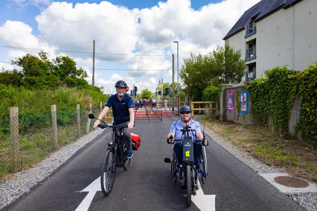 Official opening of the first section (New Ross to Glenmore) of the South East Greenway