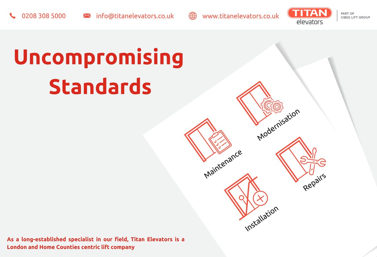 As a long-established specialist in our field, Titan Elevators is a London and Home Counties centric lift company.

To contact us today, click here: titanelevators.co.uk/contact-us/