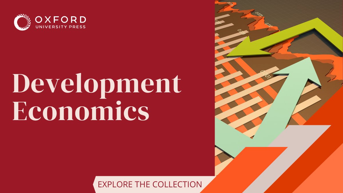 OUPAcademic's tweet image. Step into the world of #DevelopmentEconomics with our curated collection page!
Discover leading content from #OpenAccess books and journal articles, alongside additional reading from key series and publications.
Expand your knowledge today: pages.oup.com/socsci/collect…
