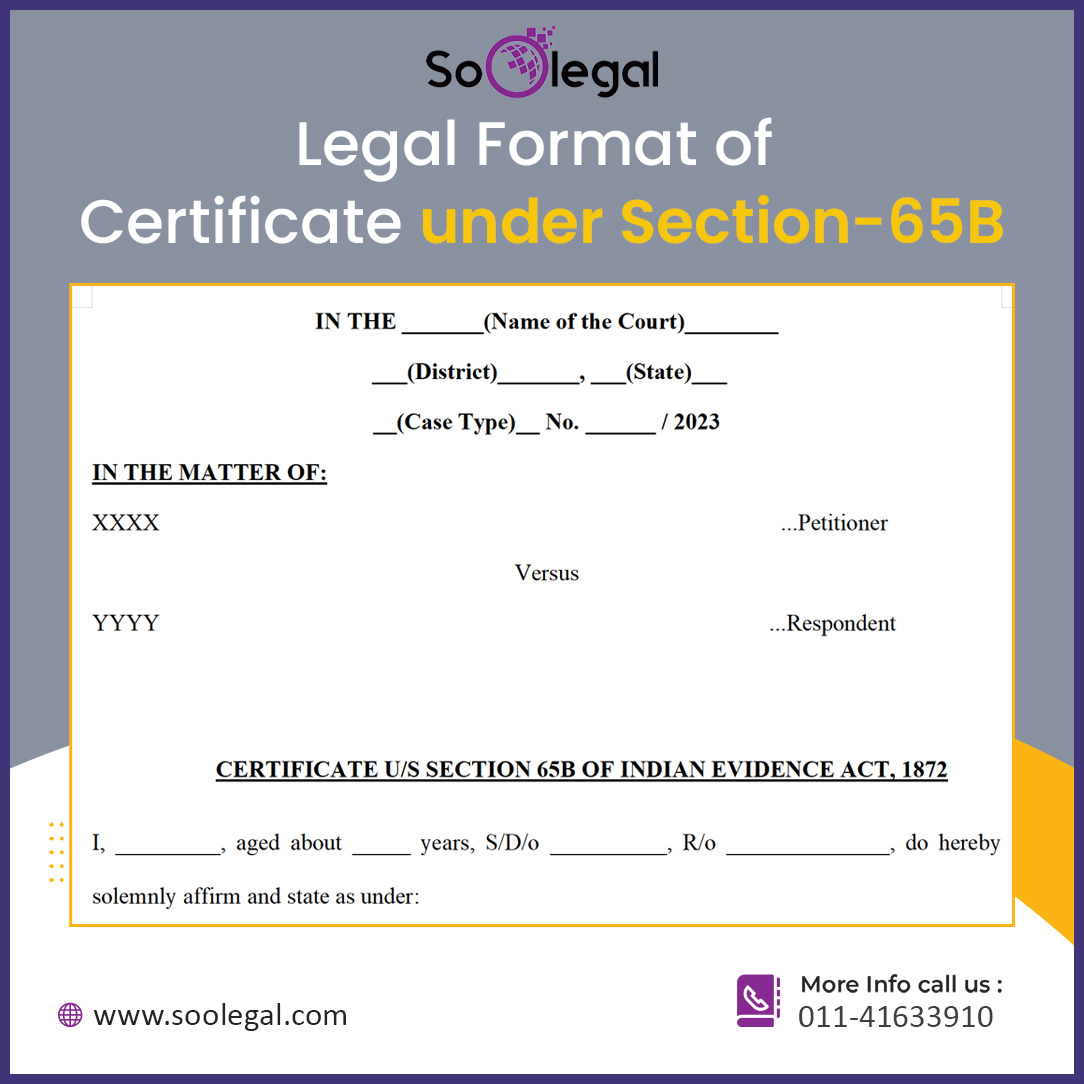 Soo_Legal's tweet photo. ๐๐ป Instant Download Legal Format of ๐๐๐ซ๐ญ๐ข๐๐ข๐๐๐ญ๐ ๐ฎ๐ง๐๐๐ซ ๐๐๐๐ญ๐ข๐จ๐ง-๐๐๐
โ
Printable
โ
A4 Size
๐ซ๐๐๐๐๐๐๐
๐๐จ๐ฐ Drafted By SoOLEGAL : https://t.co/I4tNG013v7
#certificate #undersection65b #legalformat #legaltemplates #legaldratfs #SoOLEGAL #legaldoc https://t.co/ufUzhYUmWR