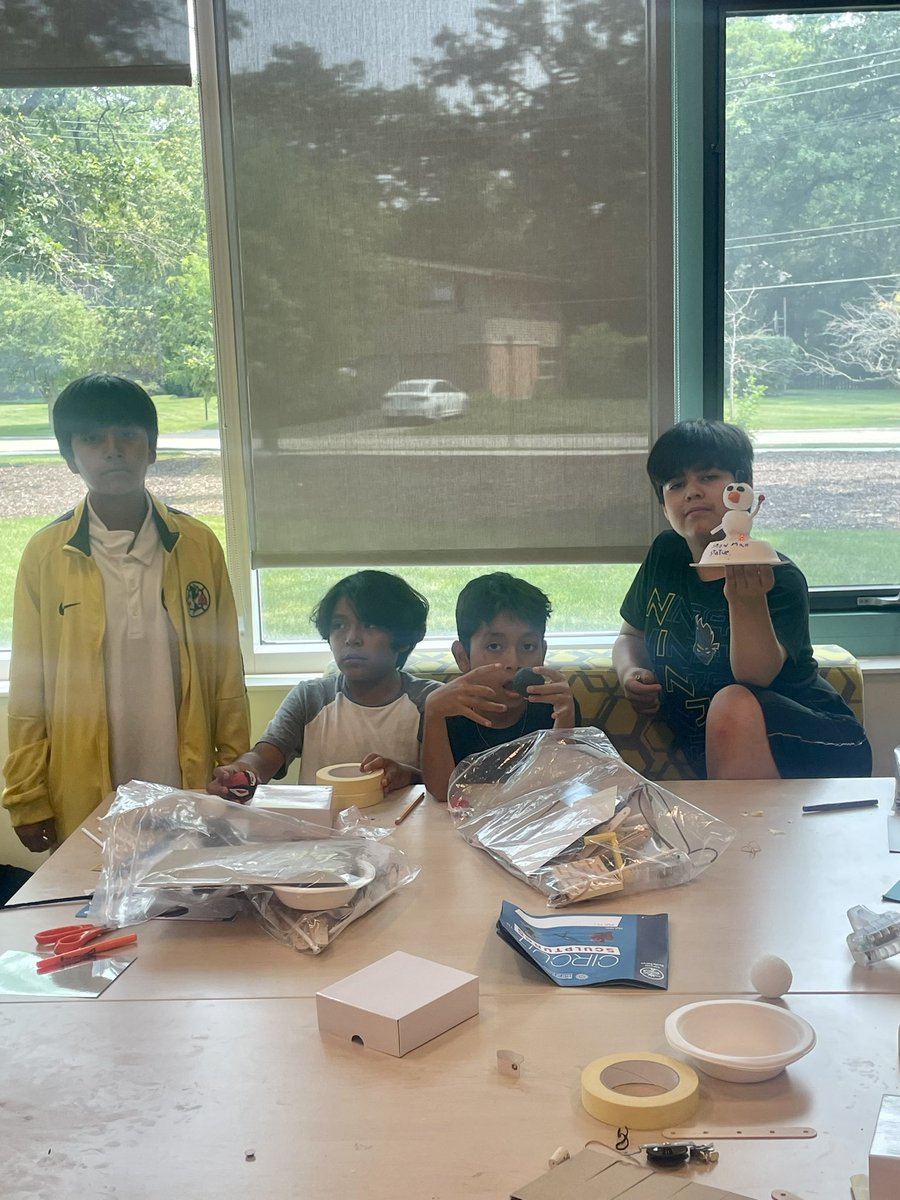 Just catching some moments from our District’s second round of <a href="/CampInvention/">Camp Invention</a> this time serving ss at our Title I schools <a href="/otmonarchs/">Oak Terrace School</a>, @redoakschool, and <a href="/nwhuskies/">Northwood Middle School</a>. The creativity, engagement, and imagination happening fills your heart with joy. #CampInvention #112Leads