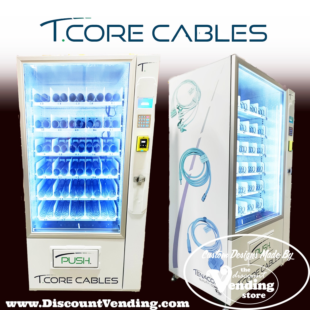 DiscountVending's tweet photo. Cables on the go? Perfect for traveling and desperate times.
This Duravend machine is new this week from @TheDiscountVendingStore
#BusinessIdeas #VendingMachineBusiness #SmallBusiness #BeautyVendingMachine #VendingMachineTipsandTricks #SupoortLocal #Unqiue #Customvending #... https://t.co/F7xAkOhbyZ