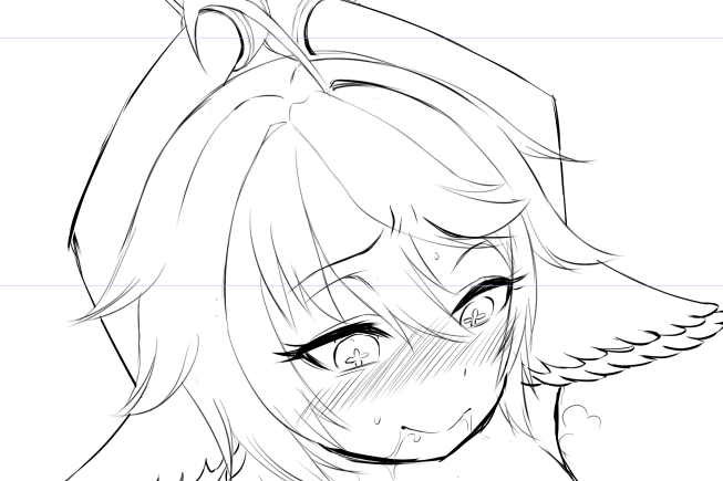 ワムの表情一杯描いてる 