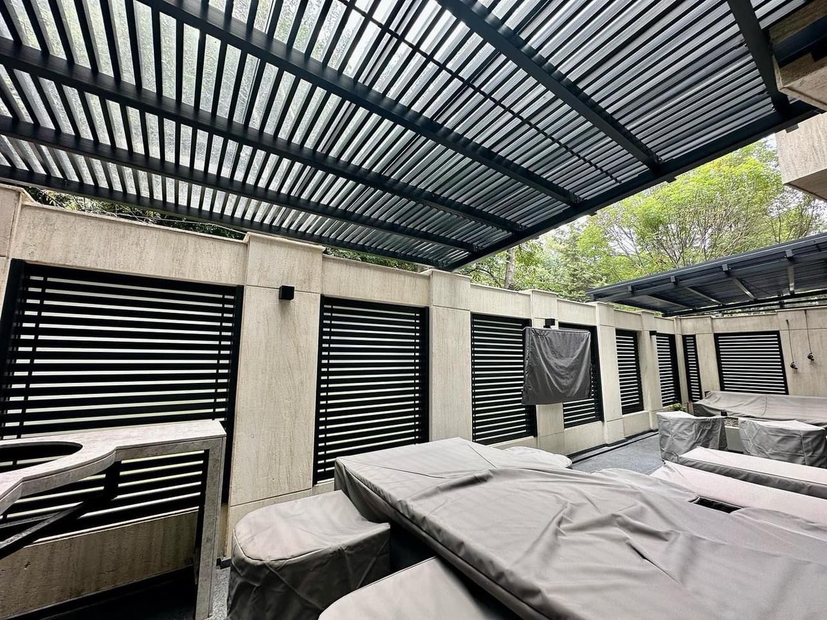 zeromadera's tweet photo. TerrazaLoft Ramsol / Pérgola ZeroMadera Waterproof con Sistema FilterSol-ZeroLluvia + Cortinas + Deck + Muebles.
Cotizaciones WhatsApp: 5512954852 https://t.co/U3XBxiiK1g  ventas@ramsol.com.mx

¡La mejor inversión es en tu casa!

Pérgola + Muebles + Deck + Celosía Wall https://t.co/HzsST4UzbQ