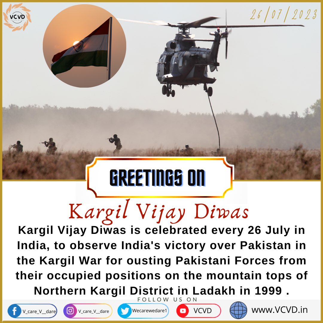 WeCareWeDare1's tweet photo. Remembering the soldiers who sacrificed their lives in getting Nothern Kargil district back - #KargilBraveHearts
#kargilvijaydivas #KargilHeroes #IndianArmedForces #India #vcvd #vcvdians #vcvdology #gamingwithvcvd #vforthechange #vcvdbloodbank https://t.co/Z4wKooxfKz
