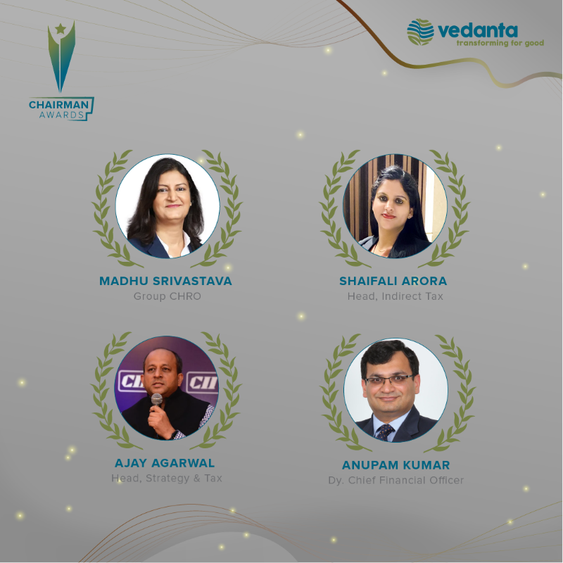 Vedanta_Group's tweet photo. Onward and upward! 🚀 
Congratulating the remarkable achievers at #Vedanta for winning the prestigious #ChairmanAwards in recognition of their invaluable contribution to the company's growth.

#EmployeeRecognition #Awards #EmployeeConnect #PeoplePractices