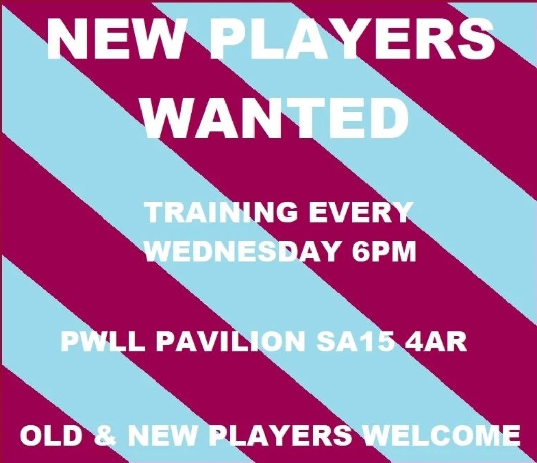 Pwllafc92's tweet photo. Our Twitter page is now back up and running! ⚽️

Find all club updates on here, Facebook &amp; Instagram 📲👏🏼

#UppaPwll https://t.co/BSjy76xSBV