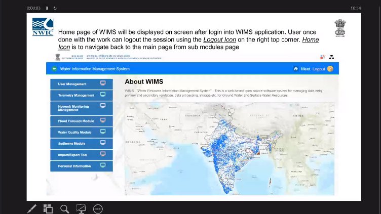 NHPConnect's tweet image. NWIC(@NationalWaterI1) is organizing under #NationalHydrologyProject an online training on Water Information Management System.
#Data  #DataValidation, #DataManagement 

@MoJSDoWRRDGR 
@CWCOfficial_GoI 
@cwprspune 
@CGWB_CHQ 
@NIH_Hydrology 
@nwa_pune 
@CPCB_OFFICIAL 
@AtalJal