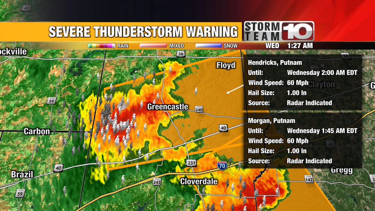 StormTeam_10's tweet photo. Severe Thunderstorm Warning for Putnam, Hendricks until 7/26 2:00AM EDT. #StormTeam10 https://t.co/ZcHAXF8IeD