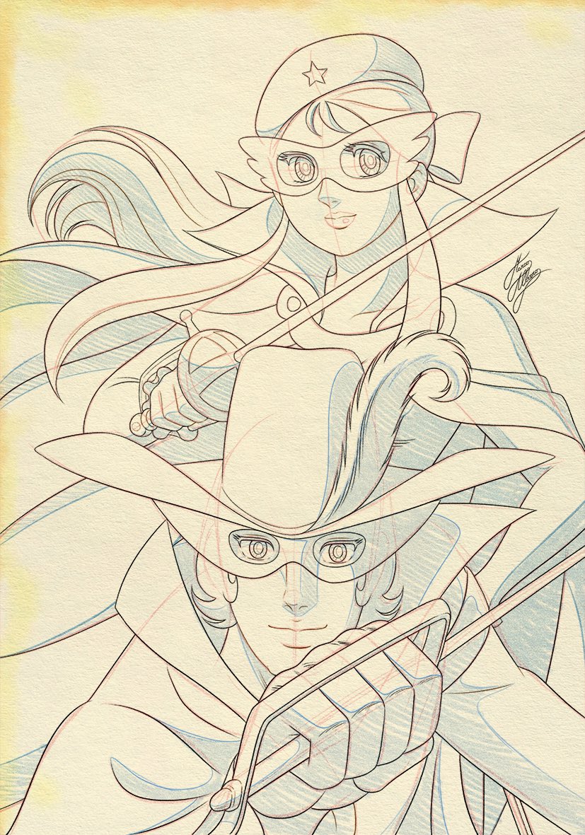 AlbieroMarcoArt's tweet photo. この絵は、私の大好きな少女漫画へのオマージュです!
#IlTulipanoNero #LaStelladellaSenna
#ラ・セーヌの星 #idreit
#marcoalbiero #albieromarco #marcoalbieroart
#AsukaMorimura #MitsuruKaneko #AkioSugino
#Sunrise #Unimax #YamatoVideo #EdizioniBD #JPop
#SimoneLorène #RobertdeVaudreuil https://t.co/ntsRCFiyOx