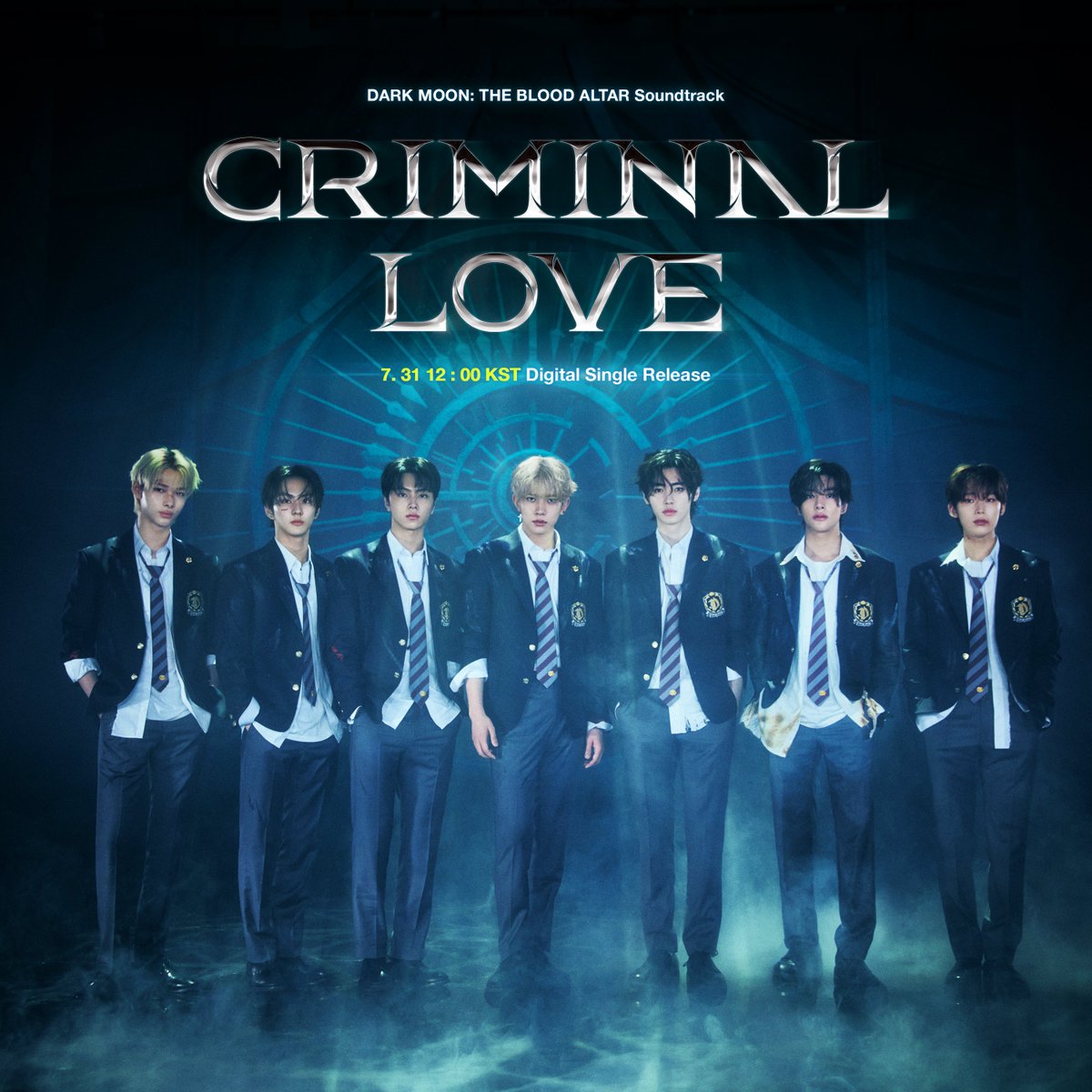 DARK MOON: THE BLOOD ALTAR
2nd Soundtrack CRIMINAL LOVE 🖤
Vocals by <a href="/ENHYPEN/">ENHYPEN OFFICIAL</a>

📍 Digital Single out now!
Now available on all DSPs.

#CRIMINAL_LOVE #ENHYPEN
#DARKMOON
#DARKMOON_THEBLOODALTAR
#다크문 #다크문_달의제단
#黒の月 #黒の月_月の祭壇 #ダクムン