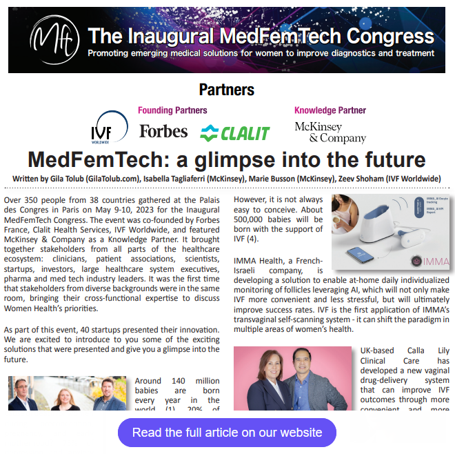 MedFemTech Congress tweet media