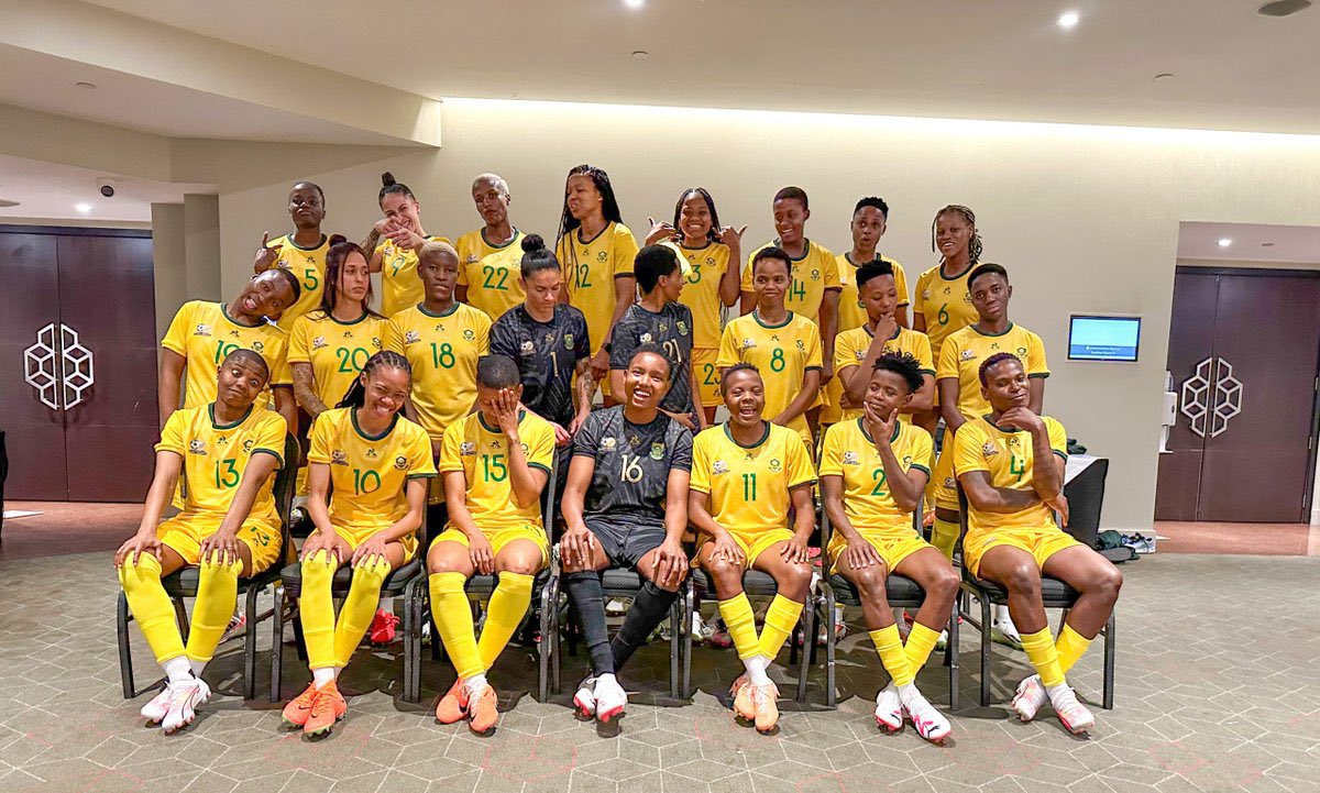 MKgopane's tweet photo. #BanyanaFriday
#BanyanaBanyana
#FIFAWomensWorldCup2023
Let us wear our national team regalia in support of our ladies on Friday https://t.co/Gv12e639BV