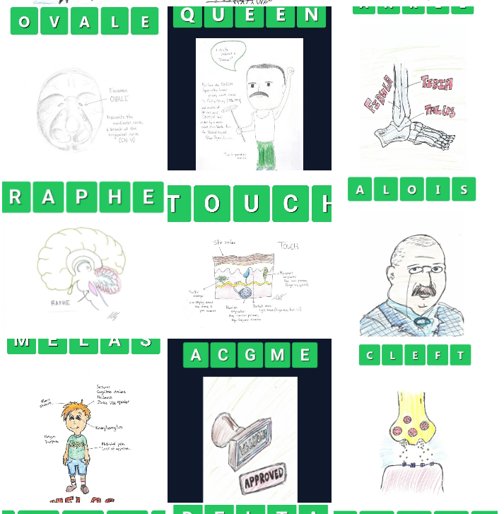 Happy birthday to us, Neurds! 🎈🎈🎈 It's the 100th day of Neurdle... and we have so many more 5-letter words for you. Respond here with your favorite Neurdle word so far - and why - and you'll be entered in a drawing to win a Neurdle print.