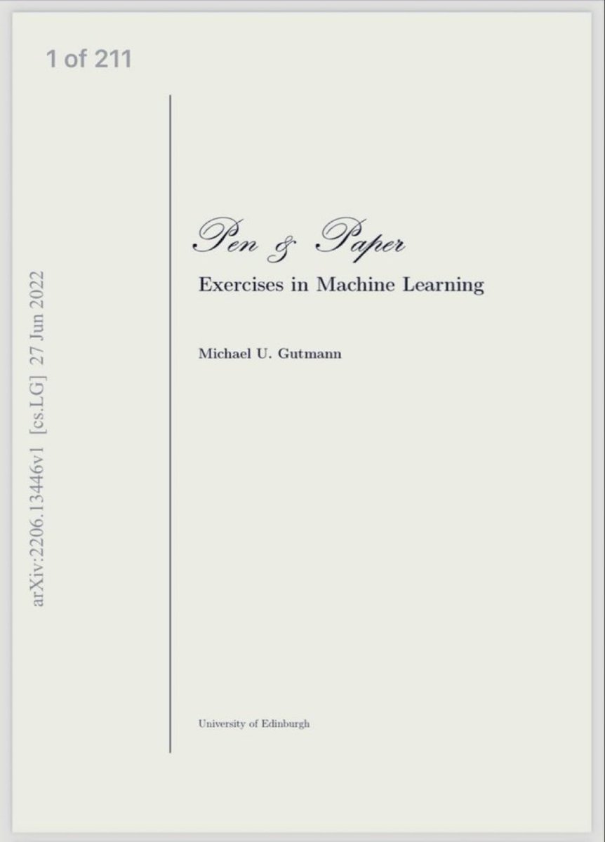KirkDBorne's tweet photo. [Download 211-page PDF] The conceptual #mathematics behind #MachineLearning with example-based learning: https://t.co/QpOLEEaIj5
————
#BigData #DataScience #AI #ML #LinearAlgebra #Calculus #Inference #Graphs #DirectedGraphs #DiscreteMathematics #Probability #Statistics https://t.co/kfu3zWzI3J