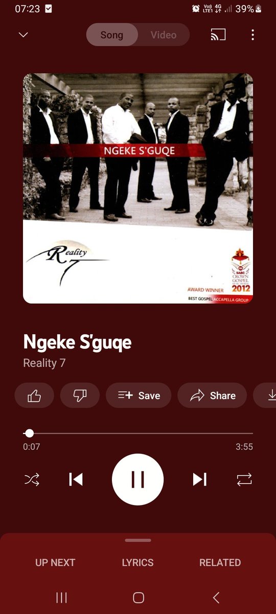 KhayaYozi's tweet photo. Reality 7 is one the best gospel groups there is. Remembered my fav songs from them this morning. #Reality7 https://t.co/3DmsFEaLzP