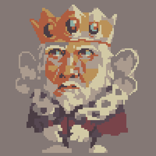Potassium5572's tweet image. The fairy king, Oberon.

#pixelart #ドット絵 #pixelchallenge