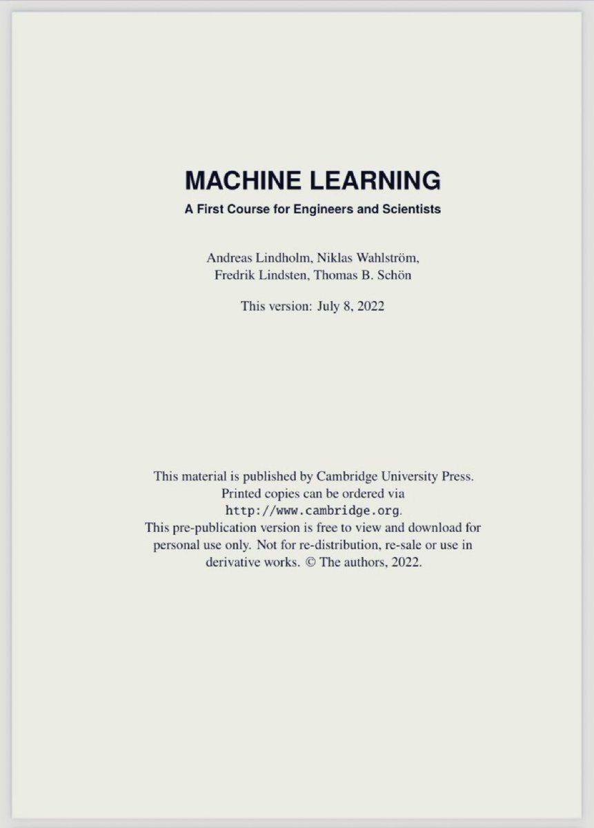 KirkDBorne's tweet photo. Download 348-page PDF eBook >> #MachineLearning for Scientists and Engineers: https://t.co/zTchjkRevV
————
#DataScience #DataScientists #DeepLearning #Algorithms #AI #Mathematics https://t.co/KvDE8EUSvu