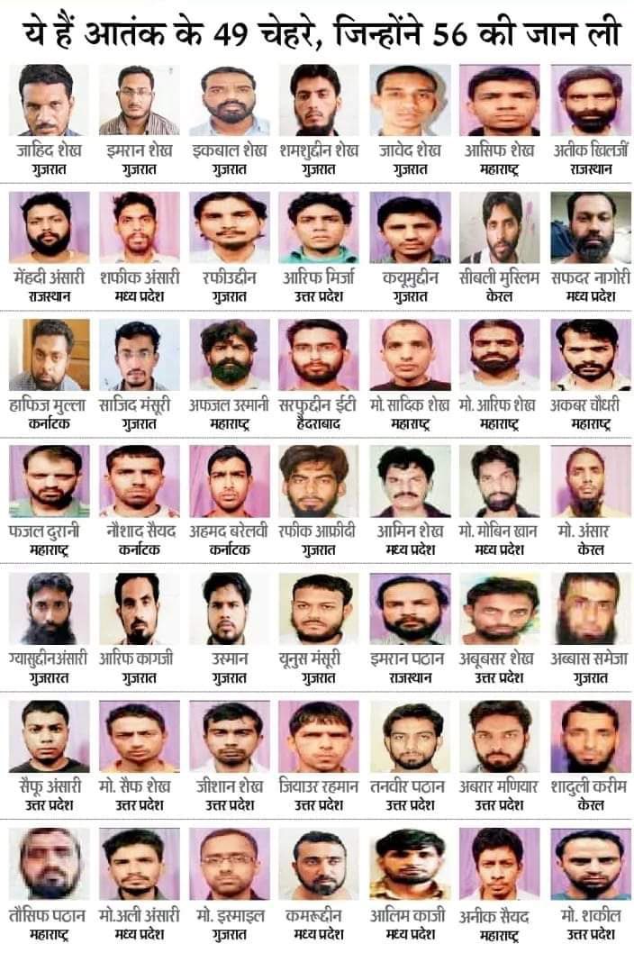 આજે 2008 માં અમદાવાદમાં થયેલ શ્રેણીબંધ ધડાકાઓને 15 વર્ષ થયા.

આ #AhmedabadSerialBlasts માં 56 અમદાવાદીઓએ જીવ ઘુમાવ્યા હતા.

અમુક તો એવા હતા જે લોકો પહેલા બ્લાસ્ટમાં ઘાયલ થયેલ લોકોને લોહી આપવા દવાખાને ગયા હતા અને આગલાં બ્લાસ્ટમાં તેઓ જ કાળનો કોળિયો બન્યા હતા.

આવતી વખત જયારે તમને