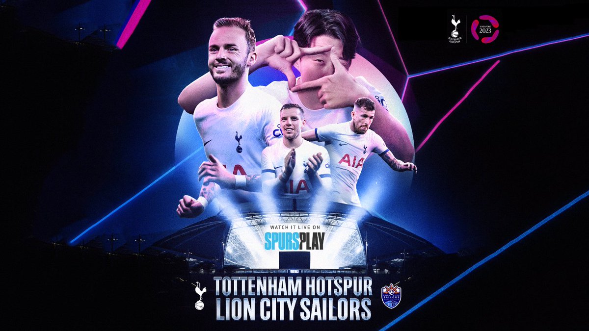 Tottenham vs Lion City Sailors Full Match 26 Jul 2023