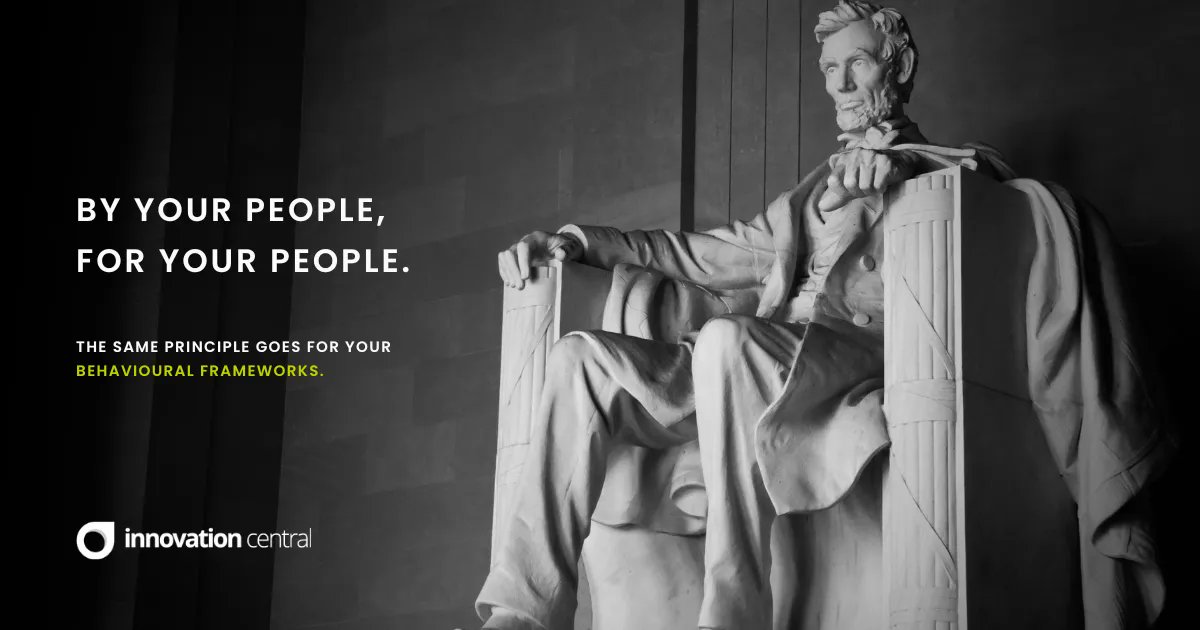 We're at risk of quoting Abraham Lincoln here, but behavioural frameworks need to be created by your people, for your people.

You can find out more about our approach here: buff.ly/3XV1FcU 

Alternatively, drop us a line, and we can chat you through it.