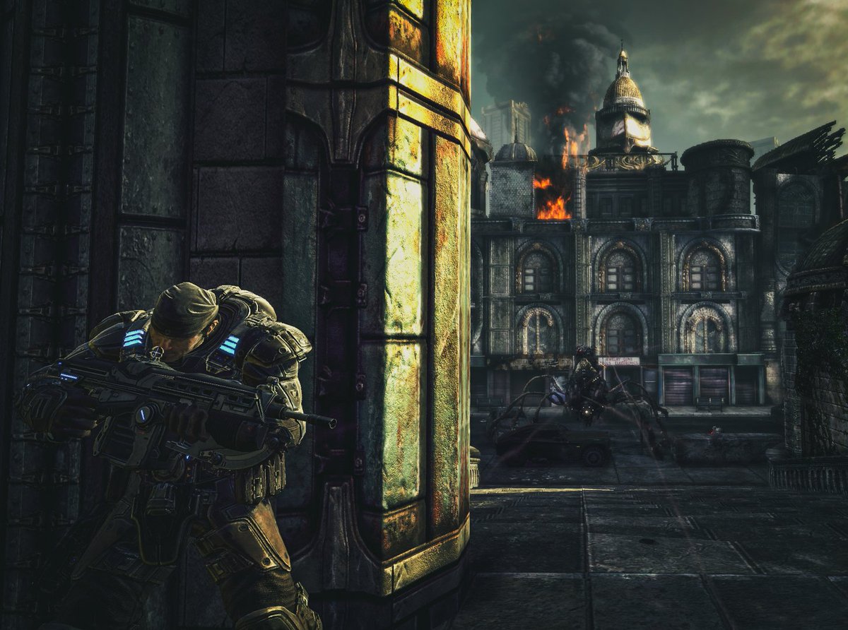 luigisan1138's tweet photo. Gears Of War 2
Un juego de hace casi 15 años, luce espectacular en #XboxSeriesS a 60fps y con escalado de resolución.
Sin duda, una gozada regresar a este juego. 👍🏼
#GearsOfWar2 #EpicGames #Retrocompatible #Xbox360 https://t.co/TGo0QlnDKY