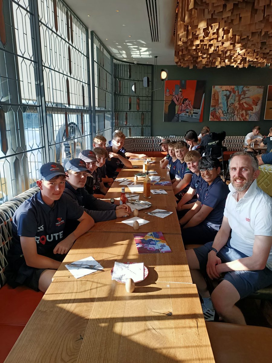 AliByrgoed's tweet photo. Tour-life! @CwnYouth U14s enjoying each other’s company. All exceptionally well organised and run by @lonny1698 coach Gareth. Parents behaving so far 😉😜 https://t.co/FdSxZOs7nM
