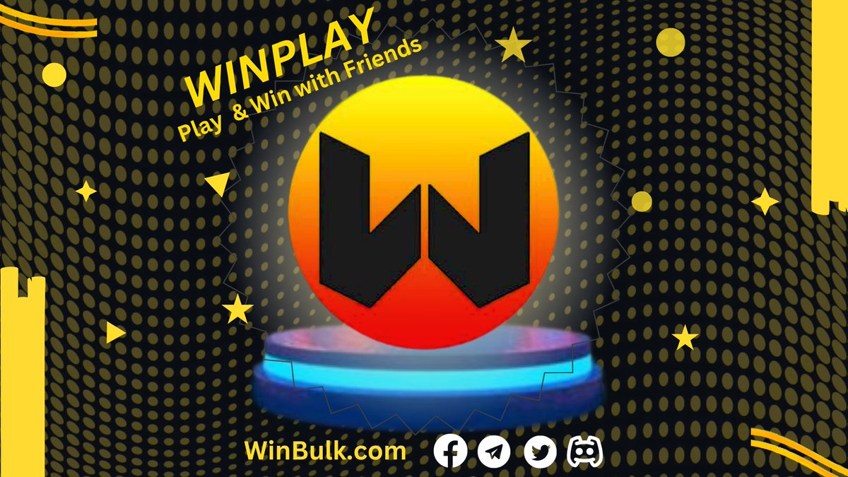 🎮 Winplay is coming soon! Be part of the excitement on the testnet, launching next week! 🤩🤩
LFG 🚀🚀🚀🚀🚀
#winbulkArmy #wbuk #community #WinbulkToken #winbulkWarriors #Binance    #PARTNERSHIP #bitcoin    #TrendingNews #cryptogenius #bitcoin