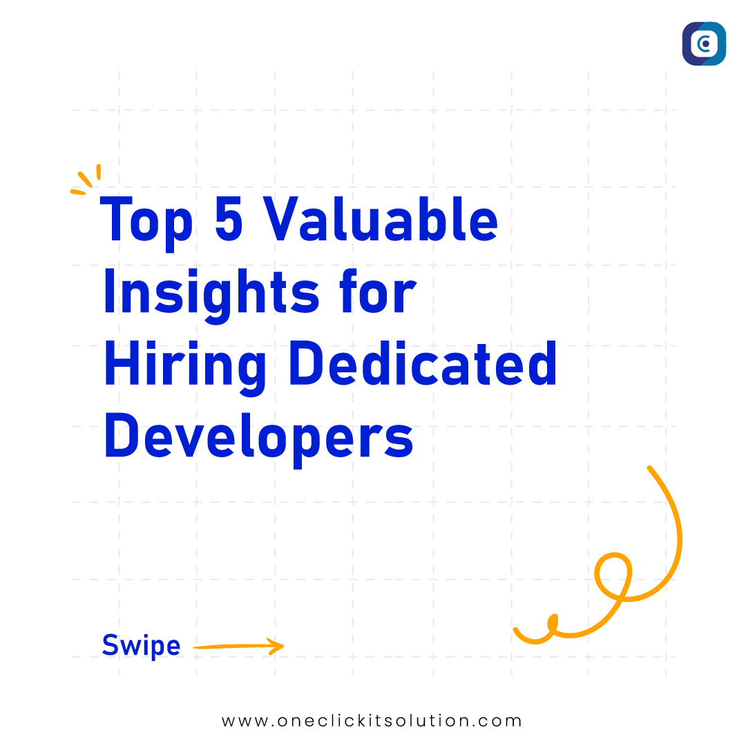 OneclickIT's tweet photo. Our dedicated developers π»offer a wealth of expertise across diverse domains, π like superheroes with coding superpowers!
From precision tailoring to cost optimization, they've got you covered. πΌ
Connect with us now!
https://t.co/DuiJMAhEOU
#hirededicateddevelopers https://t.co/Hj95lZDTz3
