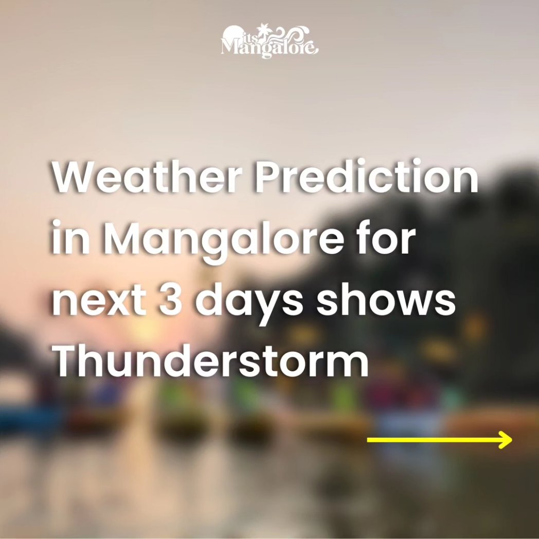 itsmangalore's tweet image. #thunderstrom #prediction in #mangalore stay safe Kudla 👍