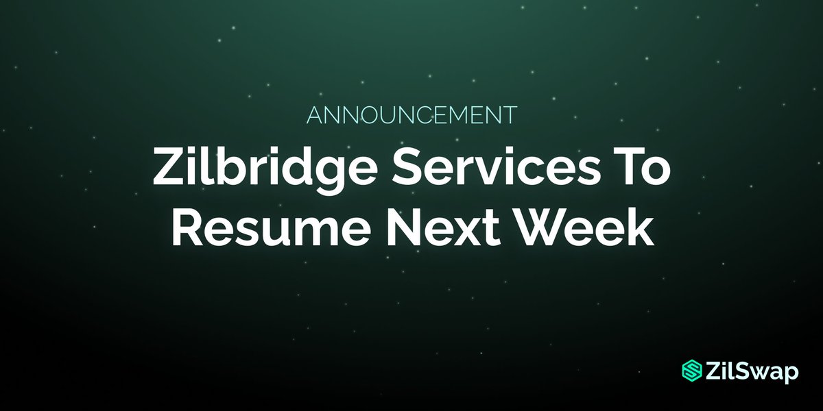 ZilSwap tweet media