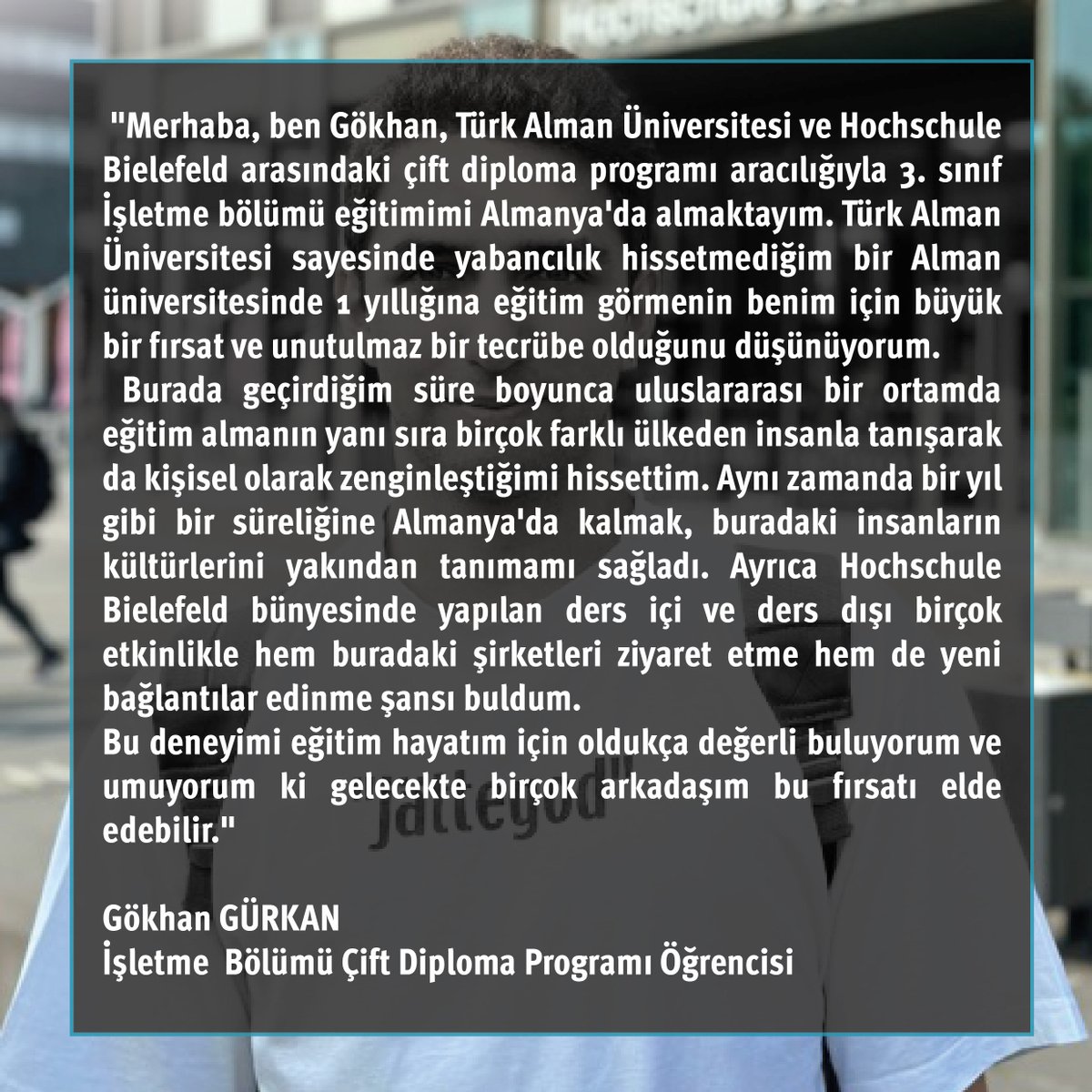 Türk-Alman Üniversitesi (@tauedutrde) on Twitter photo 