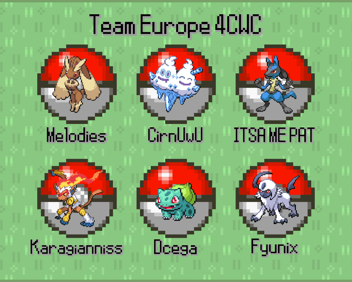 4CWC Team Europe🔥