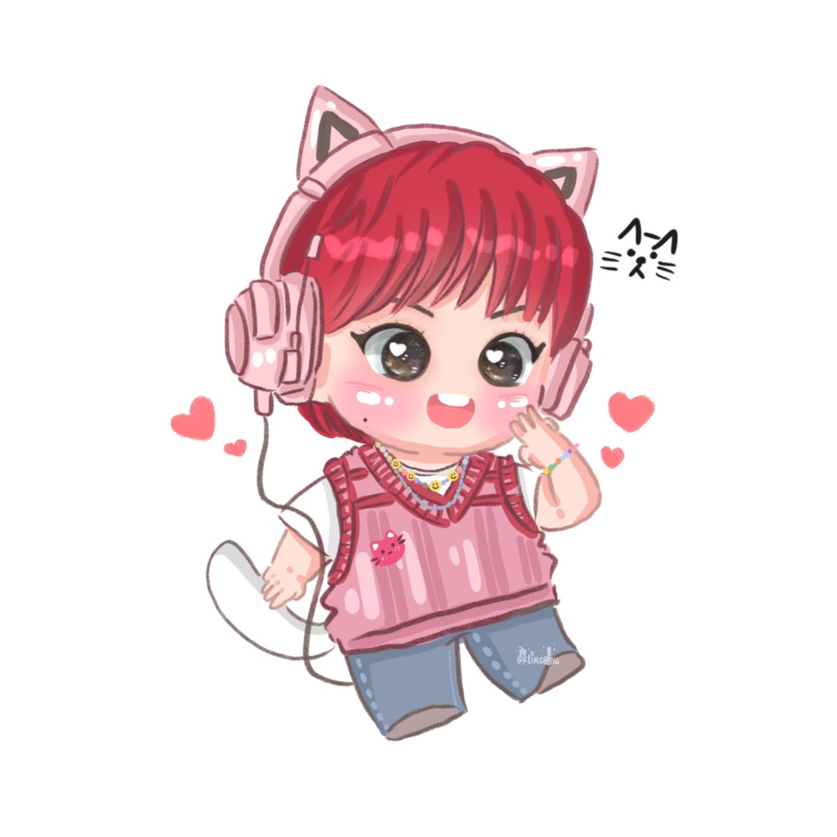 klimseung's tweet photo. 야옹🐈~~~♡♡♡♡ 

#JUNGWON #정원 #จองวอน  
#Enhypen #엔하이픈              
 #ENHYPENfanart #วาดรูปกับเอนจีน https://t.co/37H9ZEZ9vF
