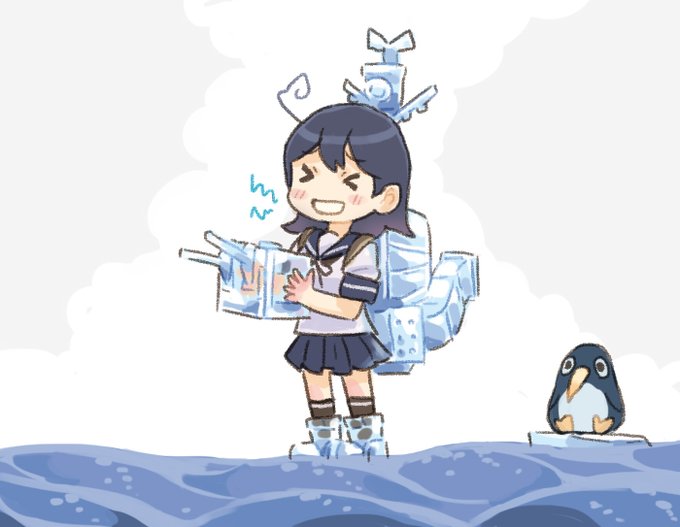 「penguin skirt」 illustration images(Latest)