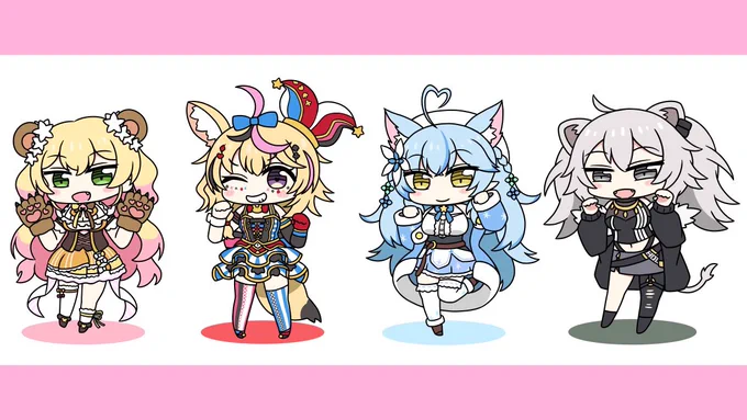 #みんなでデフォルメ絵をあげて幸せな気分になろう